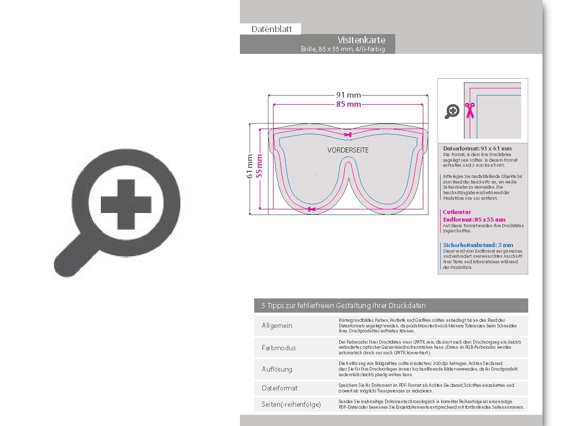 Product Bild visitenkarte_brille__85_x_55_mm__1-seitig__4_0-farbig_cmyk