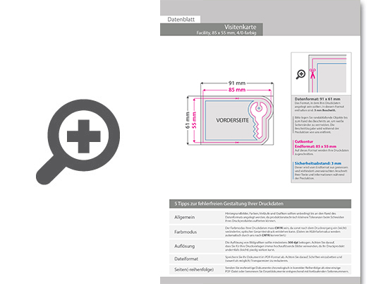 Product Bild visitenkarte_facility__85_x_55_mm__1-seitig__4_0-farbig_cmyk